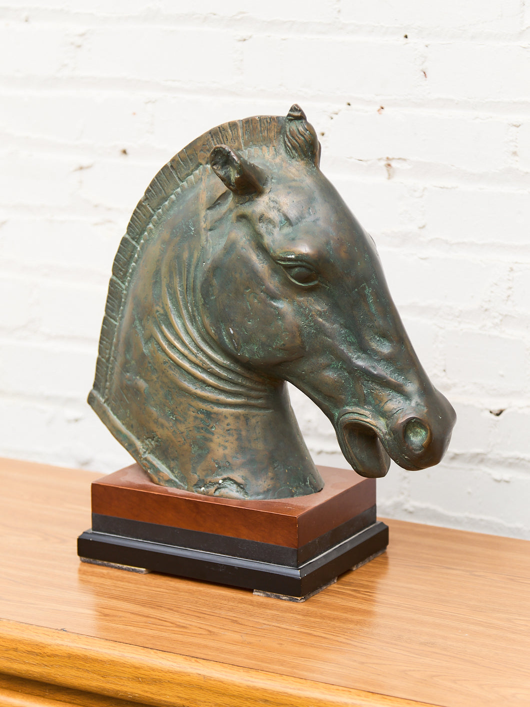 Antique Horse Head Statue, Circa 1920’s  Sculpture of the 