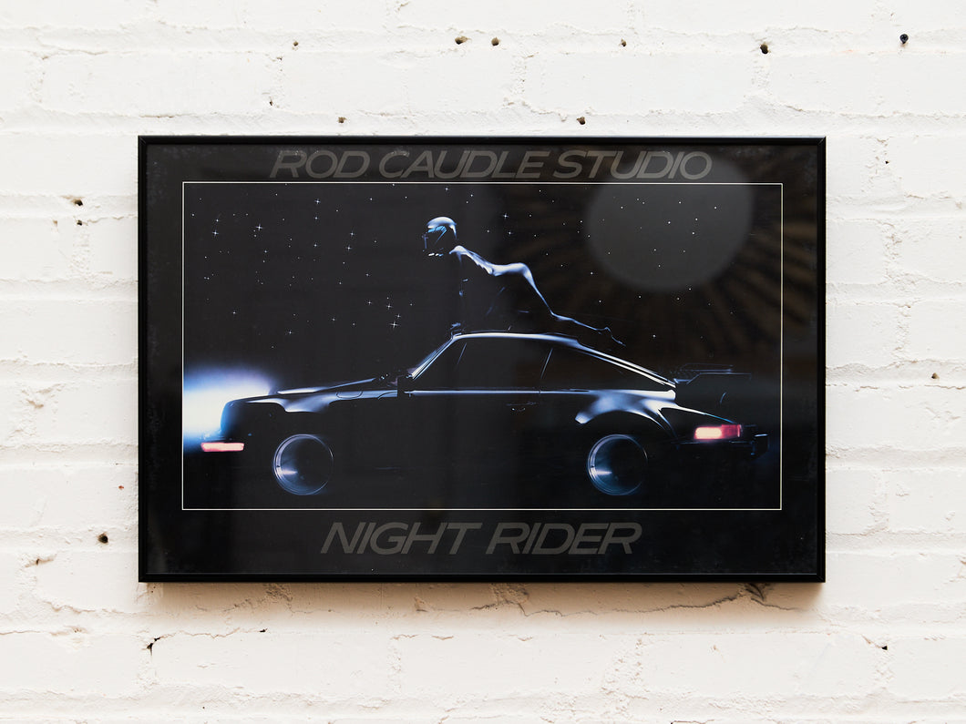 Rod Claude Studio Night Rider Poster