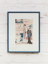 Load image into Gallery viewer, Ukiyo-e Female Bathers Woodblock Prints of Japanese Artist, Torri Kiyonag Signed
