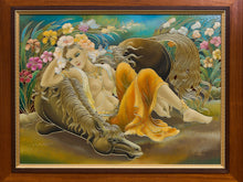 Load image into Gallery viewer, Garden Muse with Horse By Manoon Tumsri
