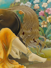 Load image into Gallery viewer, Garden Muse with Horse By Manoon Tumsri
