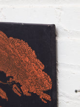 Load image into Gallery viewer, Mid-Century Modern Large Sunset Forest Tapestry Wall Art

