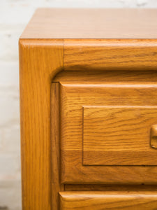 Boho Oak 7 Drawer Dresser