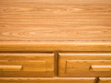 Load image into Gallery viewer, Boho Oak 7 Drawer Dresser
