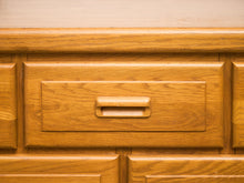 Load image into Gallery viewer, Boho Oak 7 Drawer Dresser
