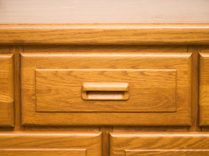 Boho Oak 7 Drawer Dresser