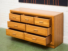 Load image into Gallery viewer, Boho Oak 7 Drawer Dresser
