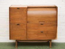 Load image into Gallery viewer, Mid-Century Modern Roll Top Desk by Hooker
