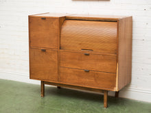 Load image into Gallery viewer, Mid-Century Modern Roll Top Desk by Hooker
