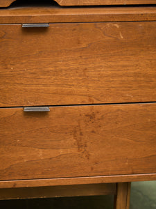 Mid-Century Modern Roll Top Desk by Hooker