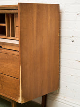 Load image into Gallery viewer, Mid-Century Modern Roll Top Desk by Hooker

