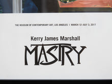 Load image into Gallery viewer, Kerry James Marshall Mastry Museum Poster Framed
