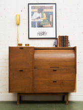 Load image into Gallery viewer, Mid-Century Modern Roll Top Desk by Hooker
