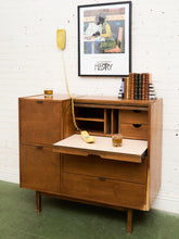 Load image into Gallery viewer, Mid-Century Modern Roll Top Desk by Hooker
