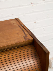 Mid-Century Modern Roll Top Desk by Hooker