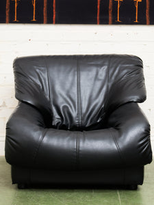 Italian Slouchy Post Modern Chair