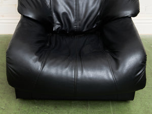 Italian Slouchy Post Modern Chair