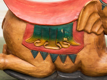 Load image into Gallery viewer, Asian Vintage Super Rare Hand-Carved Wooden Rocking Elephant
