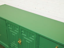 Load image into Gallery viewer, Kelly Green Mid-Century Credenza
