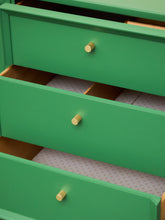 Load image into Gallery viewer, Kelly Green Mid-Century Credenza
