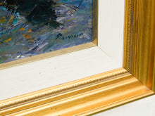 Load image into Gallery viewer, Original Oil on Canvas Thai Impressionist River Marketplace by Patamares Livisit
