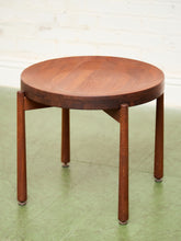 Load image into Gallery viewer, Rare Jens Quistgaard Flip Top Teak Side Table for DUX
