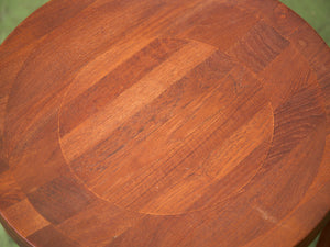 Rare Jens Quistgaard Flip Top Teak Side Table for DUX