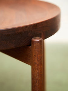 Rare Jens Quistgaard Flip Top Teak Side Table for DUX