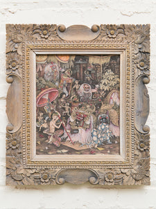 Ceremonial Barong Dance Painting
