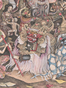 Ceremonial Barong Dance Painting