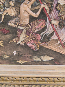 Ceremonial Barong Dance Painting