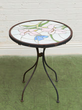 Load image into Gallery viewer, Stain Glass Art Deco Cafe Table
