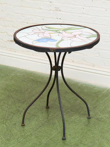 Stain Glass Art Deco Cafe Table