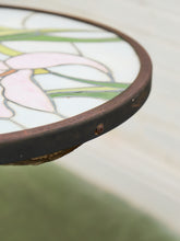 Load image into Gallery viewer, Stain Glass Art Deco Cafe Table
