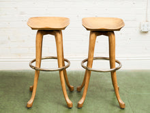 Load image into Gallery viewer, Vintage Jean of Topanga Bar Stools
