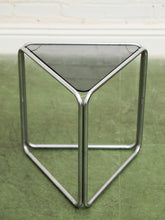 Load image into Gallery viewer, Chrome Triangle Side Table
