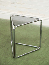 Load image into Gallery viewer, Chrome Triangle Side Table
