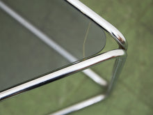 Load image into Gallery viewer, Chrome Triangle Side Table
