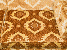 Load image into Gallery viewer, 1970s Velvet Damask loveseat  Sofa
