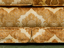 Load image into Gallery viewer, 1970s Velvet Damask loveseat  Sofa
