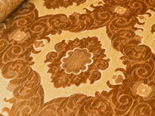 Load image into Gallery viewer, 1970s Velvet Damask loveseat  Sofa
