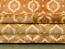 Load image into Gallery viewer, 1970s Velvet Damask loveseat  Sofa
