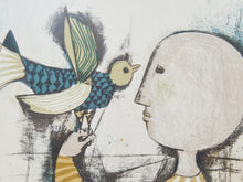 Load image into Gallery viewer, Graciela Rodo Boulanger Signed Lithograph Titled Les Oiseaux
