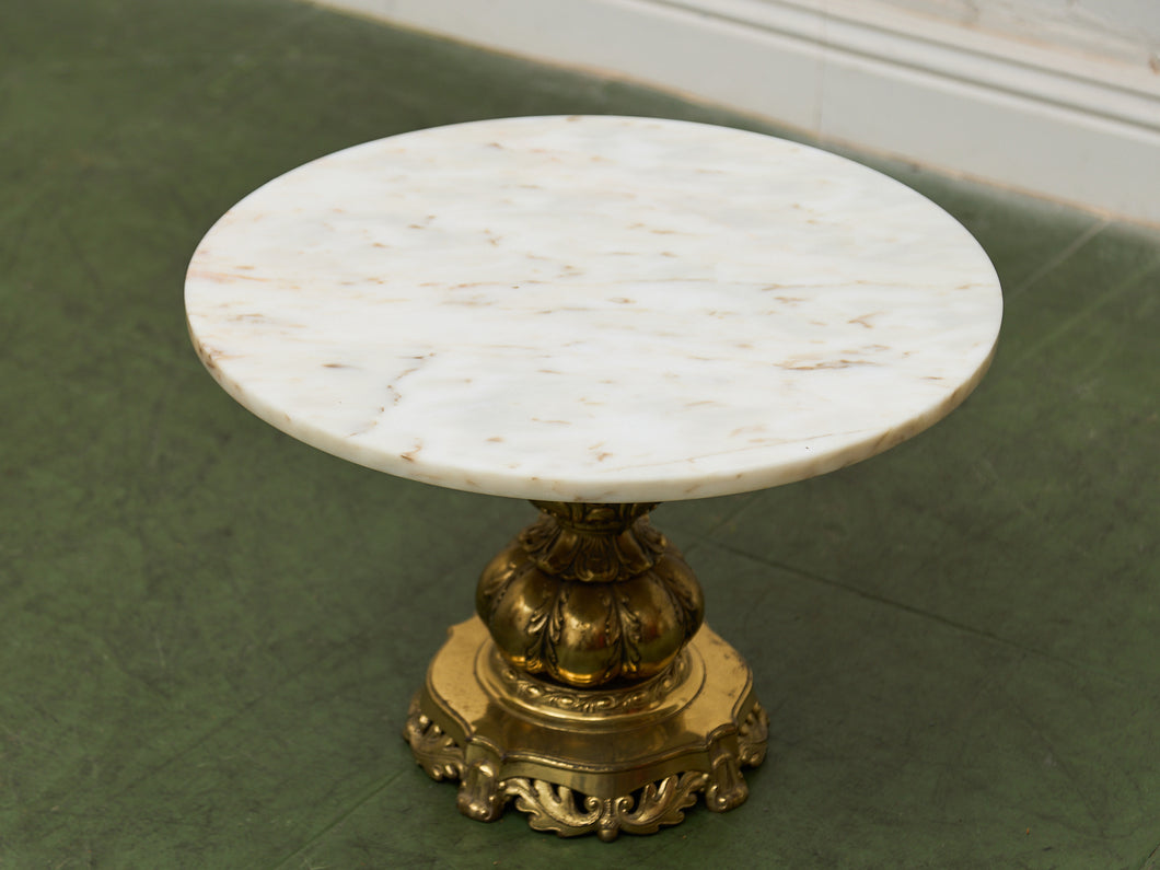 Hollywood Regency Capiz Coffee Table