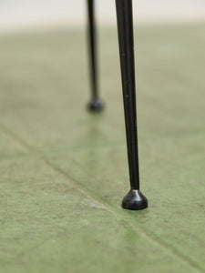 Live Edge Wood Slab Side Table with Hairpin Legs