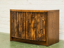Load image into Gallery viewer, Brutalist Pueblo Pair of Nightstands by Lane
