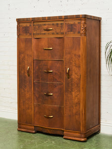 Art Deco Rare Configurement Gentleman's Dresser From the 1930-40's