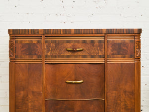Art Deco Rare Configurement Gentleman's Dresser From the 1930-40's