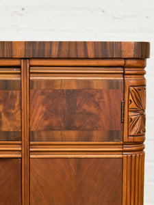Art Deco Rare Configurement Gentleman's Dresser From the 1930-40's