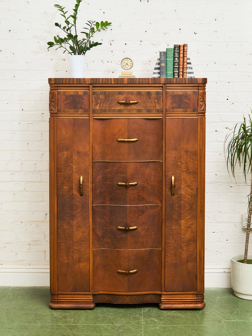 Art Deco Rare Configurement Gentleman's Dresser From the 1930-40's